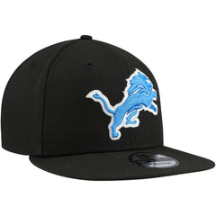 Detroit Lions New Era Basic 9FIFTY Snapback Hat - Black cheap