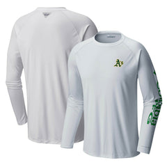 Athletics Terminal Tackle Long Sleeve T-Shirt - White | Columbia