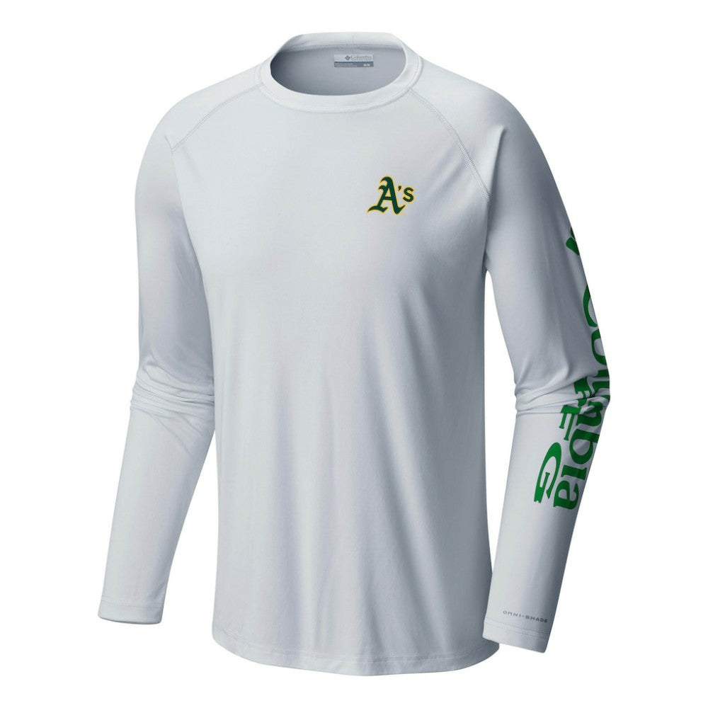 Athletics Terminal Tackle Long Sleeve T-Shirt - White | Columbia