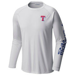 Texas Rangers Terminal Tackle Long Sleeve T-Shirt - White | Columbia