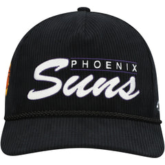 Phoenix Suns '47 Double Header Sidepatch Cord Hitch Adjustable Hat - Black | 47 brand outlet