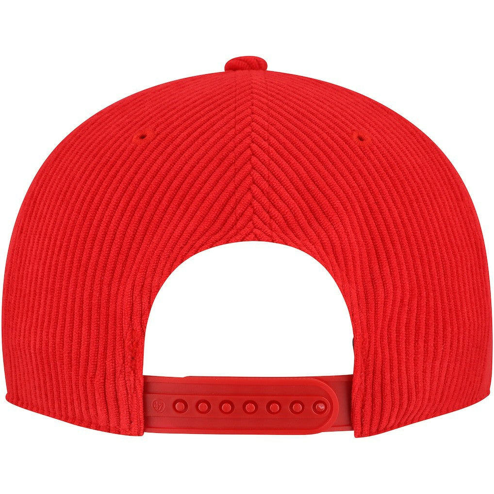 Chicago Bulls '47 Double Header Sidepatch Cord Hitch Adjustable Hat - Red | 47 brand shop