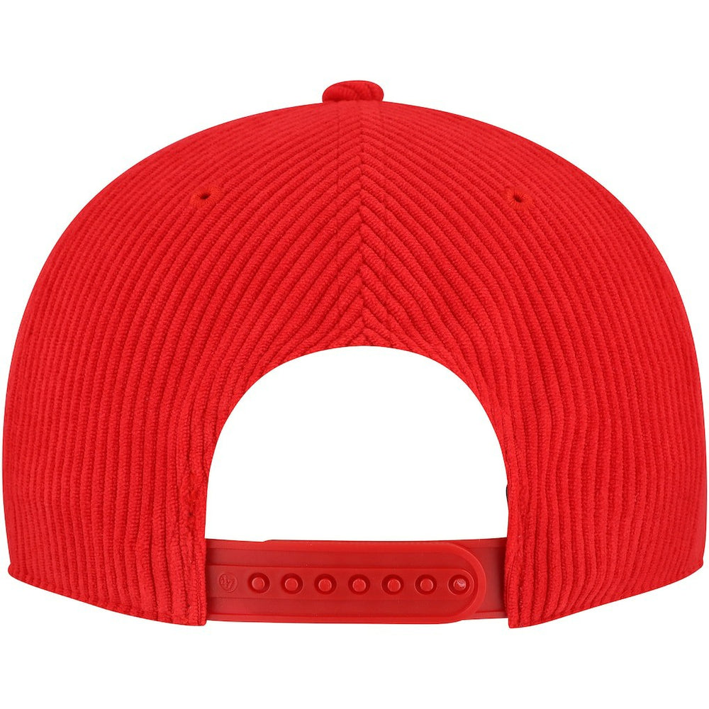 Chicago Bulls '47 Double Header Sidepatch Cord Hitch Adjustable Hat - Red | 47 brand shop