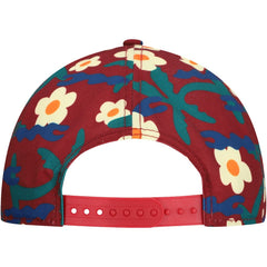 Chicago Bulls Vacation Floral Golfer Snapback Hat - Crimson | New Era on sale
