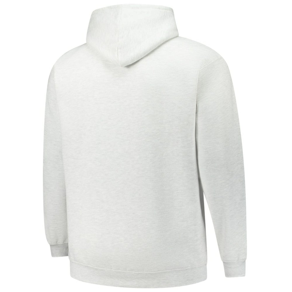Detroit Red Wings Fanatics Big & Tall Fleece Pullover Hoodie Heather Gray