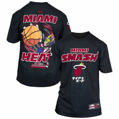 Miami Heat Hyperfly Unisex NBA x My Hero Academia All Might Smash T-Shirt - Black sale