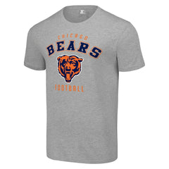 Chicago Bears Starter Logo T-Shirt - Heather Gray cheap