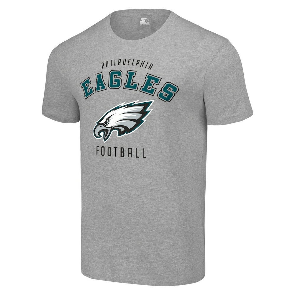 Philadelphia Eagles Starter Logo T-Shirt - Heather Gray discount
