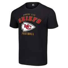Kansas City Chiefs Starter Logo T-Shirt - Black on sale