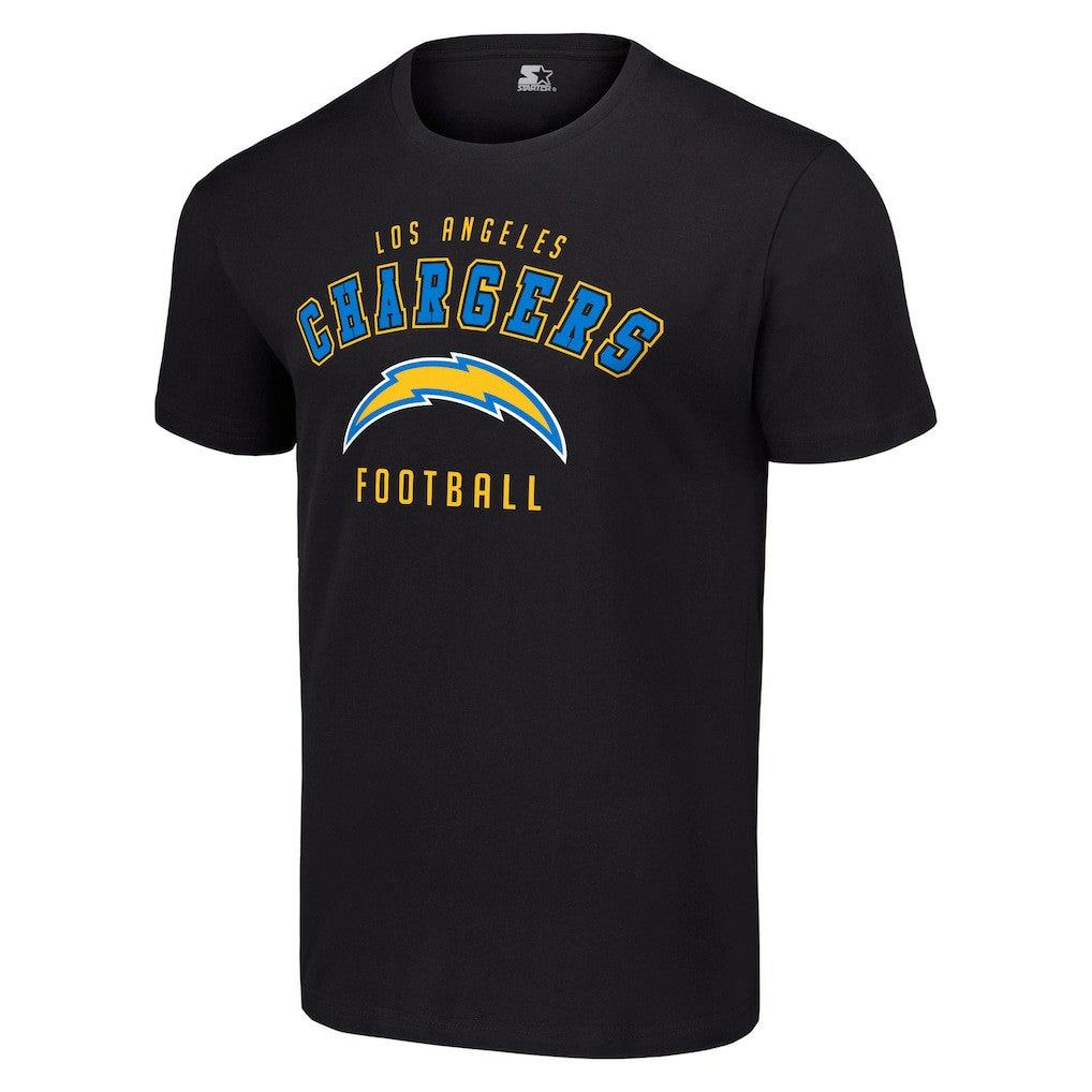 Los Angeles Chargers Starter Logo T-Shirt - Black sale