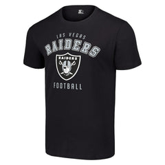 Las Vegas Raiders Starter Logo T-Shirt - Black discount