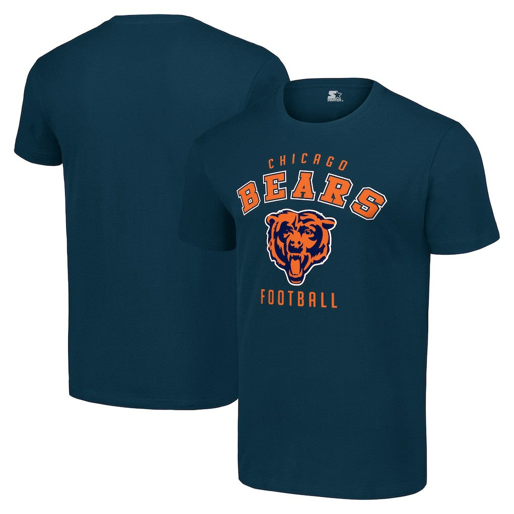 Chicago Bears Starter Logo T-Shirt - Navy online