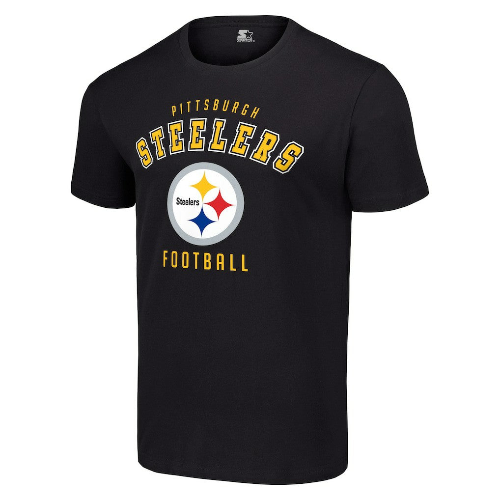 Pittsburgh Steelers Starter Logo T-Shirt - Black cheap