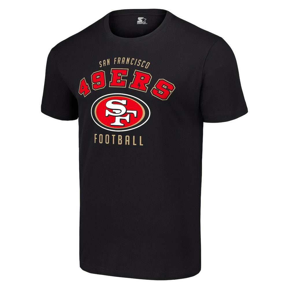 San Francisco 49ers Starter Logo T-Shirt - Black sale