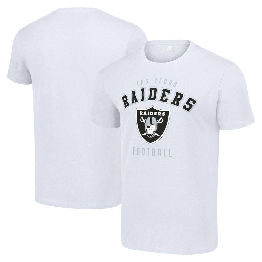 Las Vegas Raiders Starter Logo T-Shirt - White discount