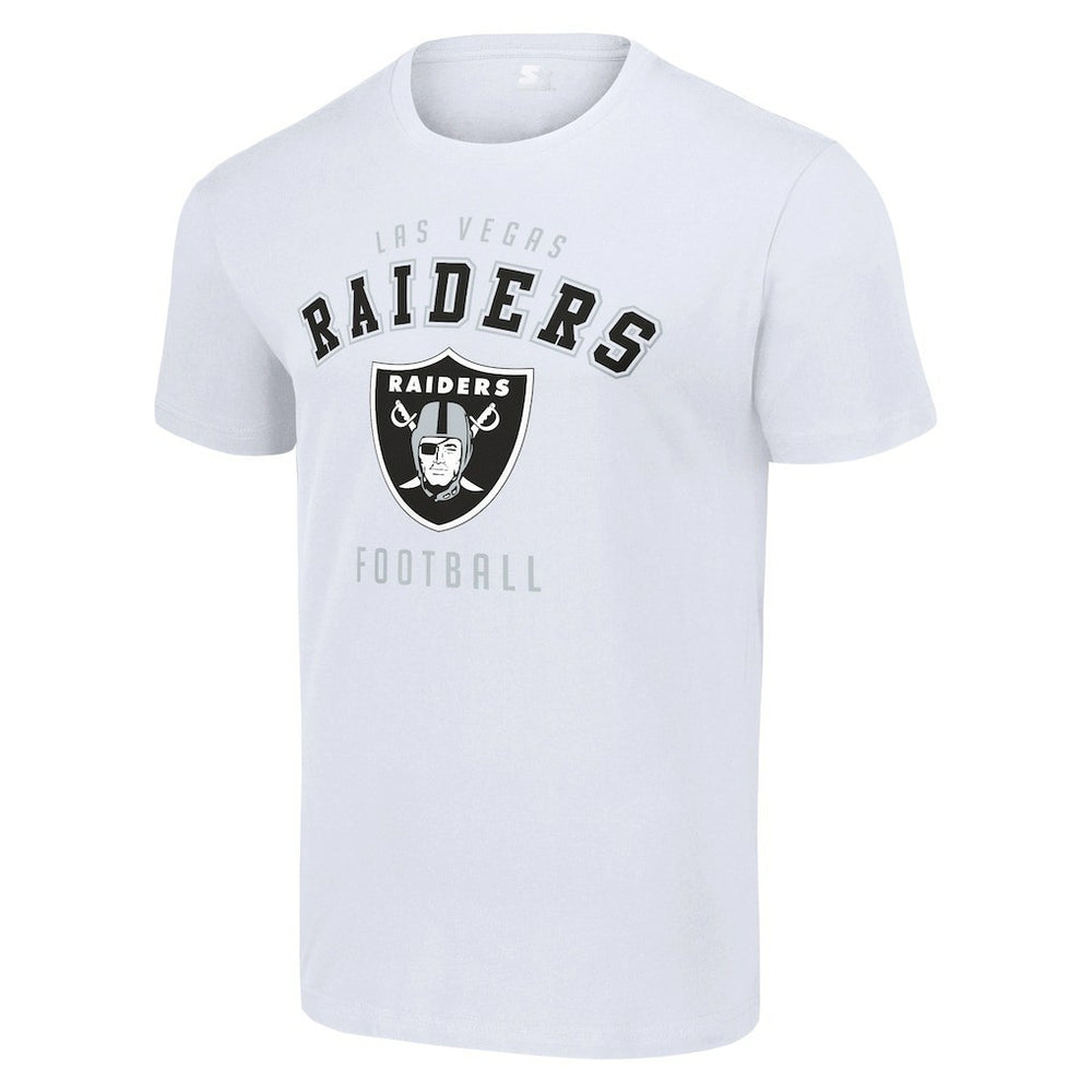 Las Vegas Raiders Starter Logo T-Shirt - White discount