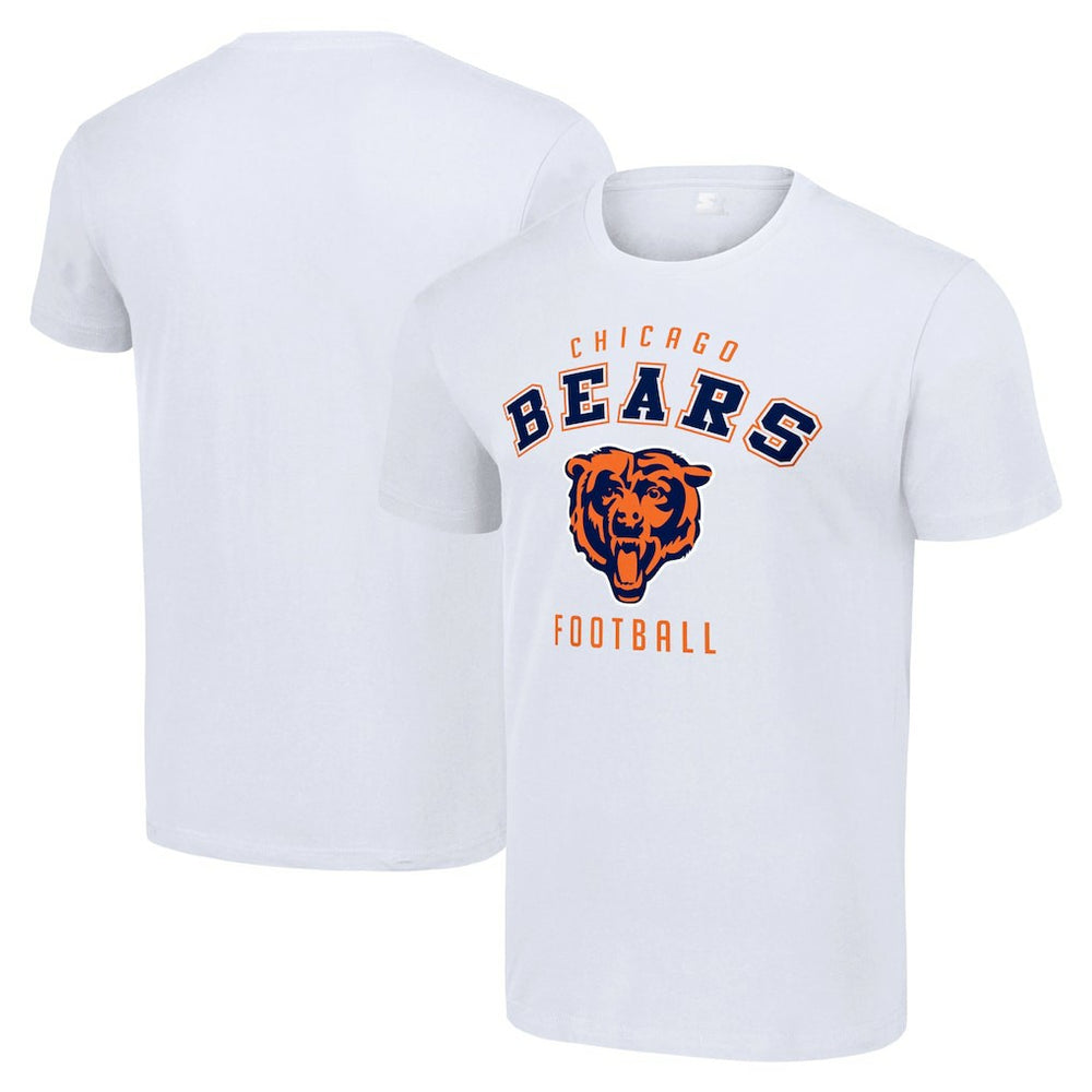 Chicago Bears Starter Logo T-Shirt - White on sale