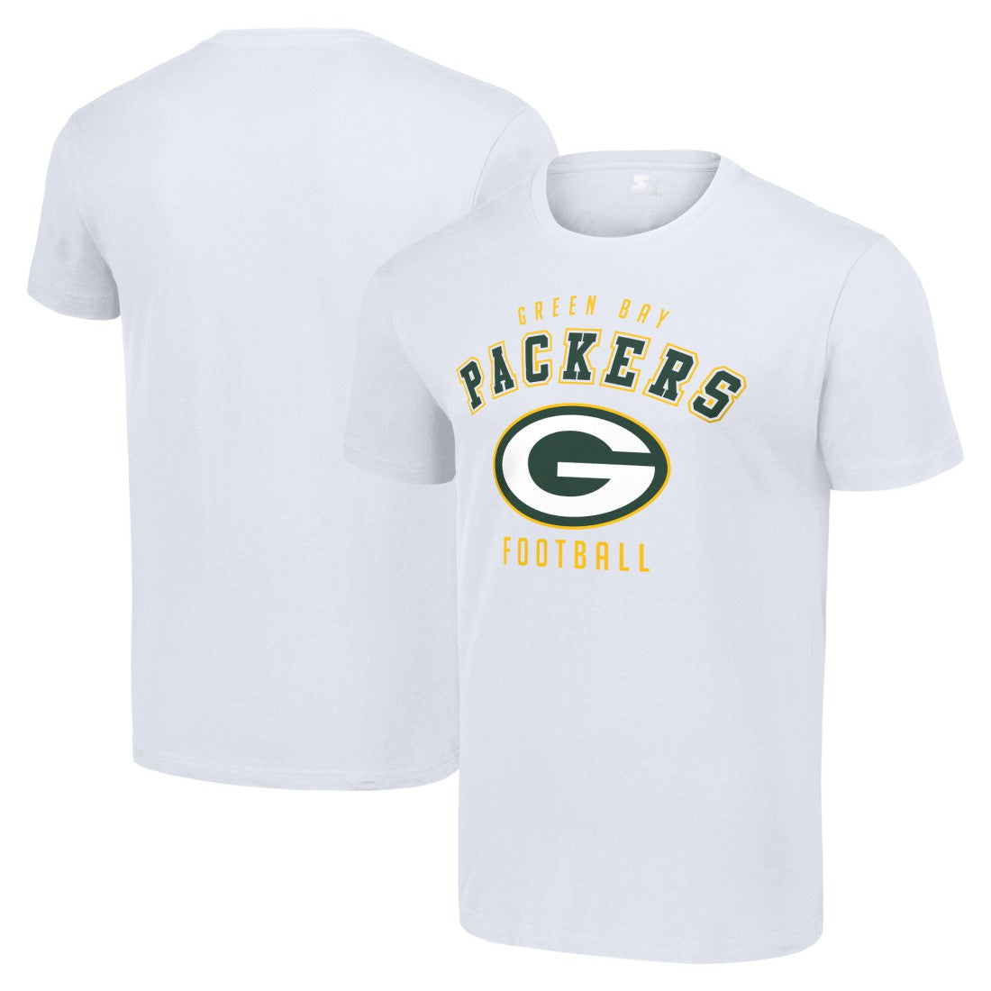 Green Bay Packers Starter Logo T-Shirt - White on sale