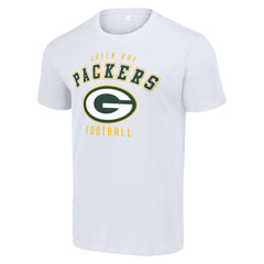 Green Bay Packers Starter Logo T-Shirt - White on sale