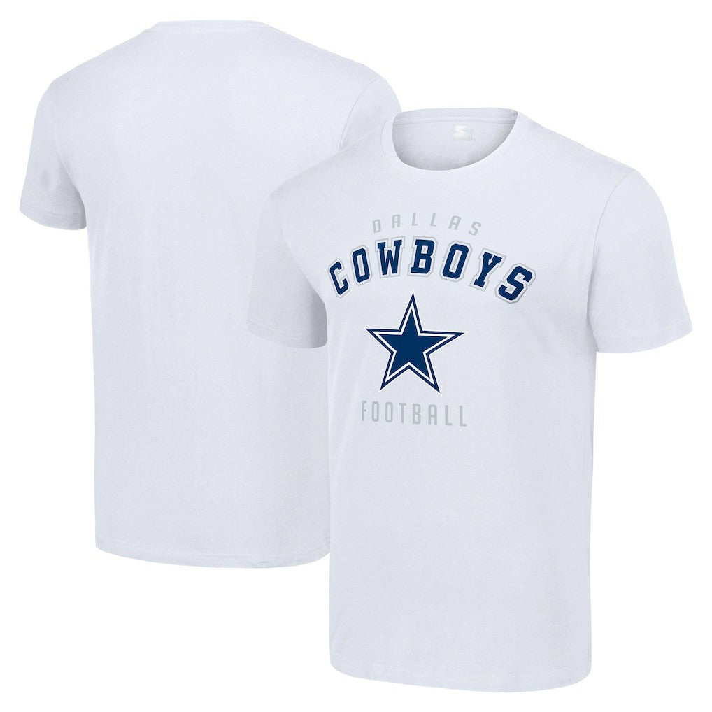 Dallas Cowboys Starter Logo T-Shirt - White on sale
