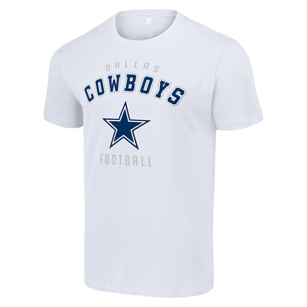Dallas Cowboys Starter Logo T-Shirt - White on sale