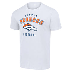 Denver Broncos Starter Logo T-Shirt - White cheap