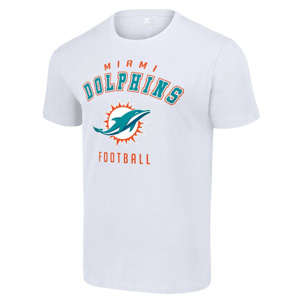 Miami Dolphins Starter Logo T-Shirt - White sale