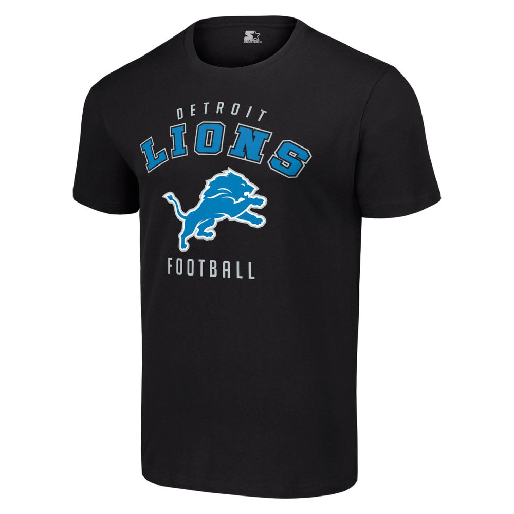 Detroit Lions Starter Logo T-Shirt - Black on sale