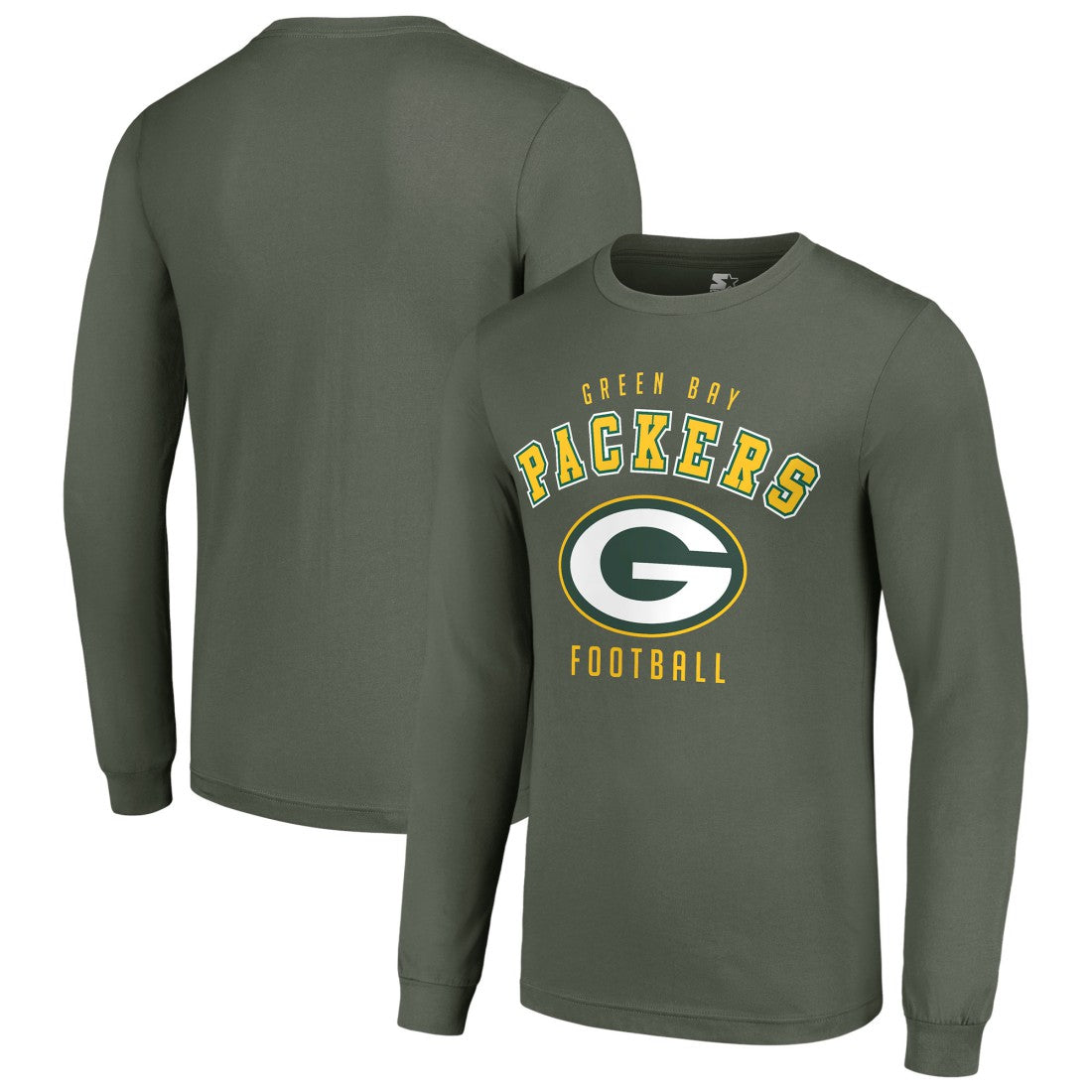Green Bay Packers Starter Long Sleeve T-Shirt - Green discount