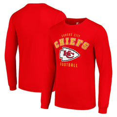 Kansas City Chiefs Starter Long Sleeve T-Shirt - Red discount
