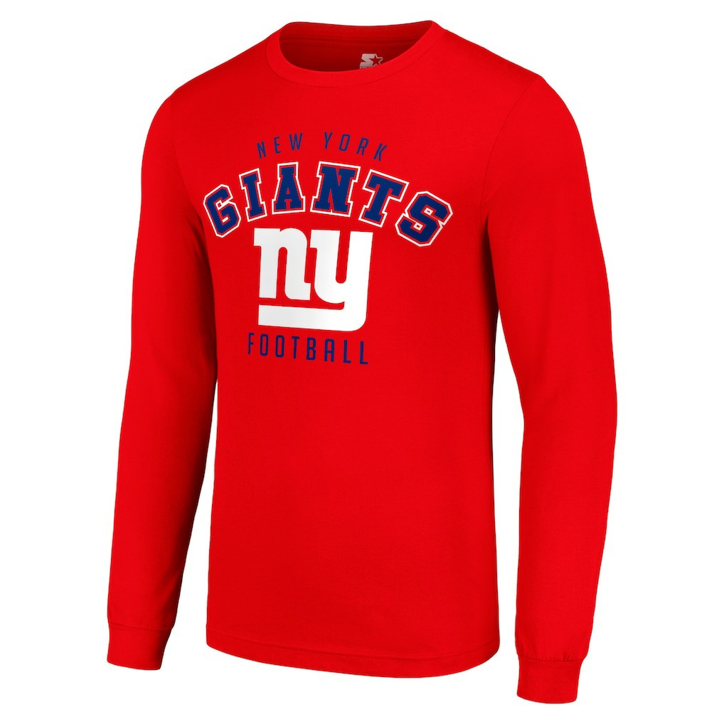 New York Giants Starter Long Sleeve T-Shirt - Red online