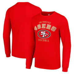 San Francisco 49ers Starter Long Sleeve T-Shirt - Scarlet sale