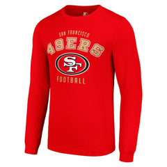 San Francisco 49ers Starter Long Sleeve T-Shirt - Scarlet sale