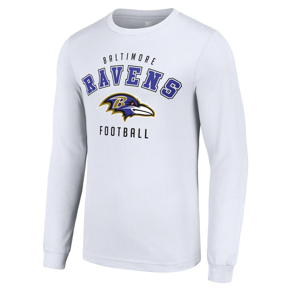 Baltimore Ravens Starter Long Sleeve T-Shirt - White online