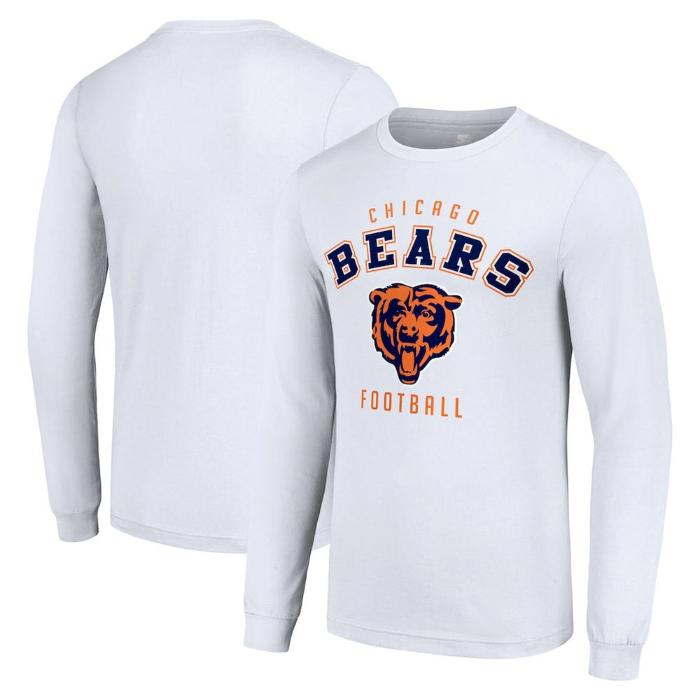 Chicago Bears Starter Long Sleeve T-Shirt - White online