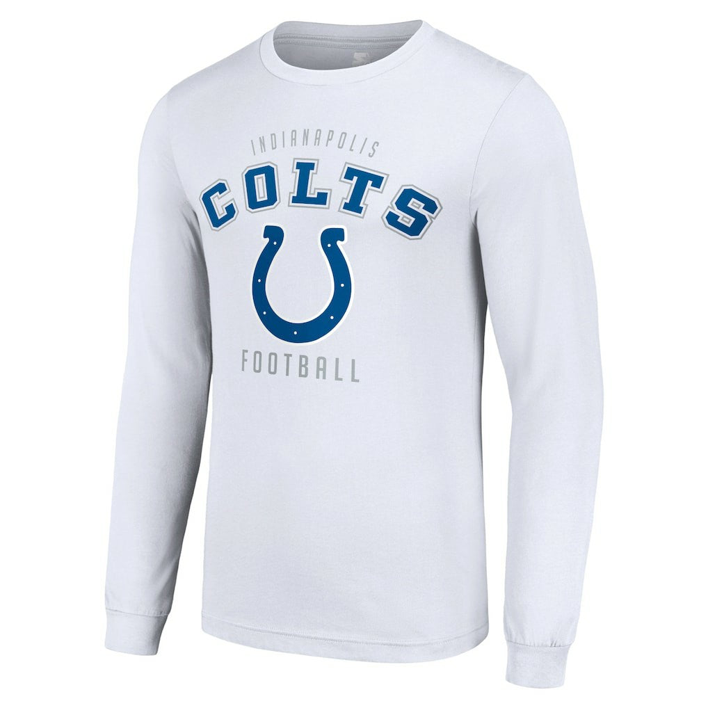Indianapolis Colts Starter Long Sleeve T-Shirt - White outlet