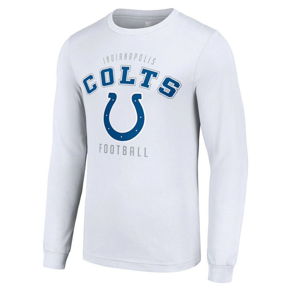 Indianapolis Colts Starter Long Sleeve T-Shirt - White outlet