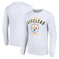 Pittsburgh Steelers Starter Long Sleeve T-Shirt - White online