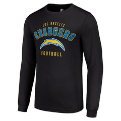 Los Angeles Chargers Starter Long Sleeve T-Shirt - Black on sale