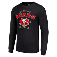 San Francisco 49ers Starter Long Sleeve T-Shirt - Black online