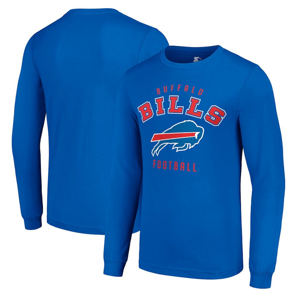 Buffalo Bills Starter Long Sleeve T-Shirt - Royal sale