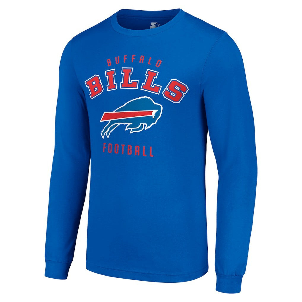 Buffalo Bills Starter Long Sleeve T-Shirt - Royal sale