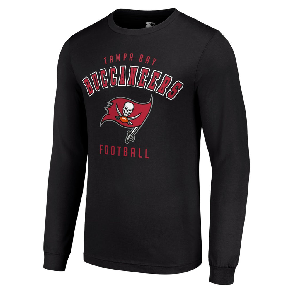 Tampa Bay Buccaneers Starter Long Sleeve T-Shirt - Black for sale