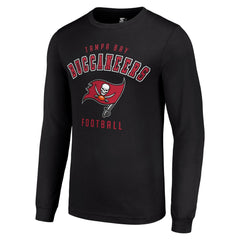 Tampa Bay Buccaneers Starter Long Sleeve T-Shirt - Black for sale