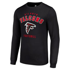 Atlanta Falcons Starter Long Sleeve T-Shirt - Black cheap
