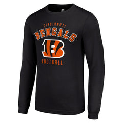 Cincinnati Bengals Starter Long Sleeve T-Shirt - Black cheap