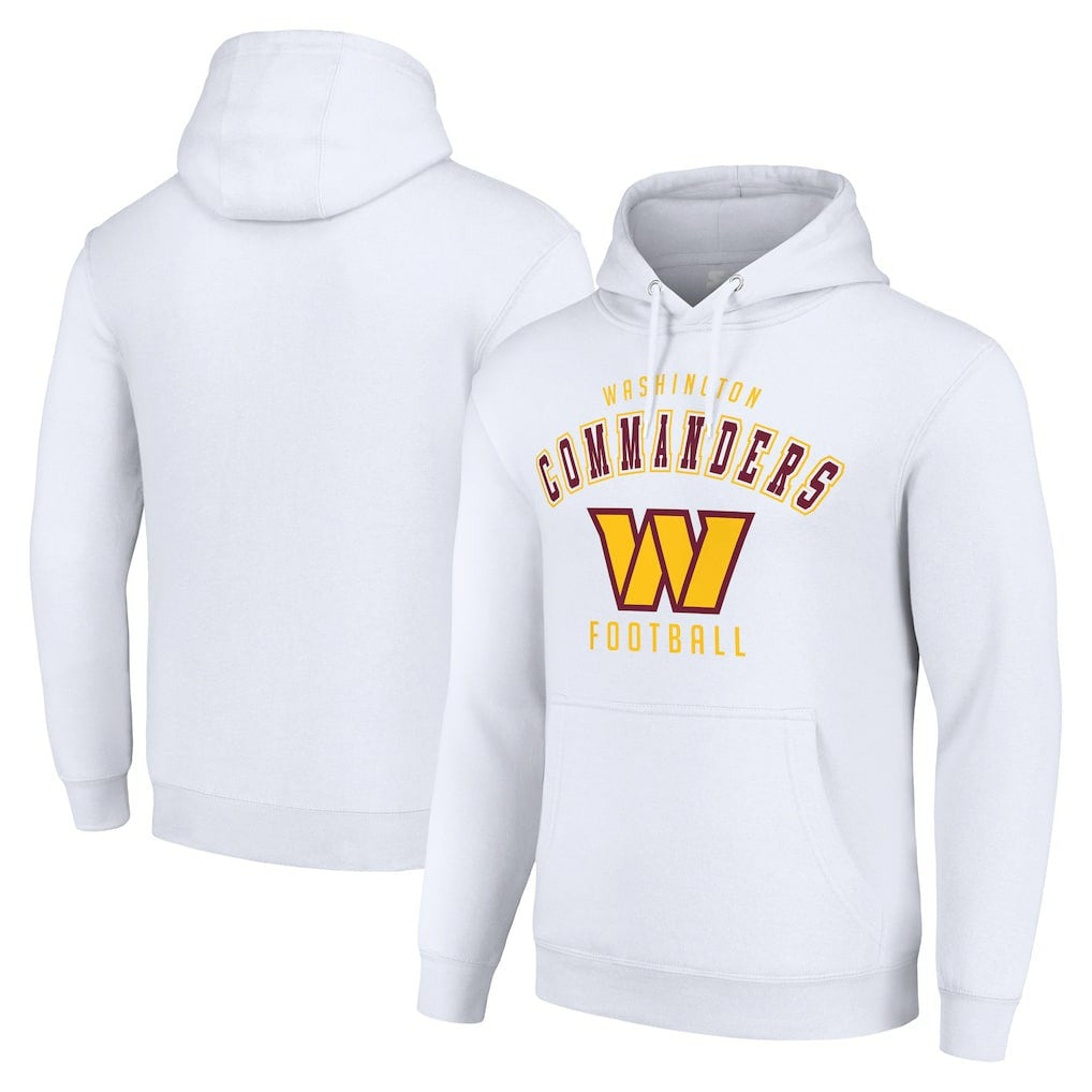 Washington Commanders Starter Unisex Logo Pullover Hoodie - White discount