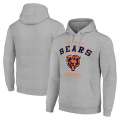 Chicago Bears Starter Unisex Logo Pullover Hoodie - Heather Gray online