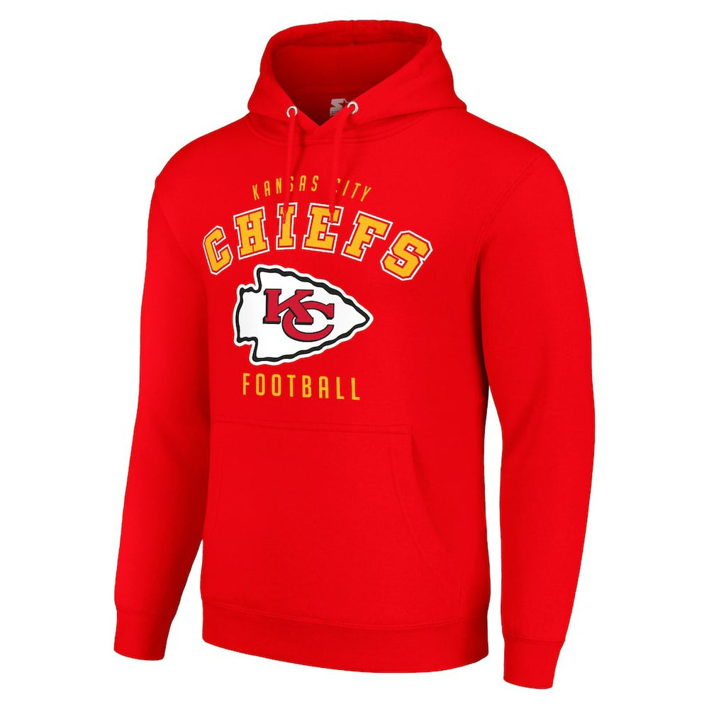 Kansas City Chiefs Starter Unisex Logo Pullover Hoodie - Red online