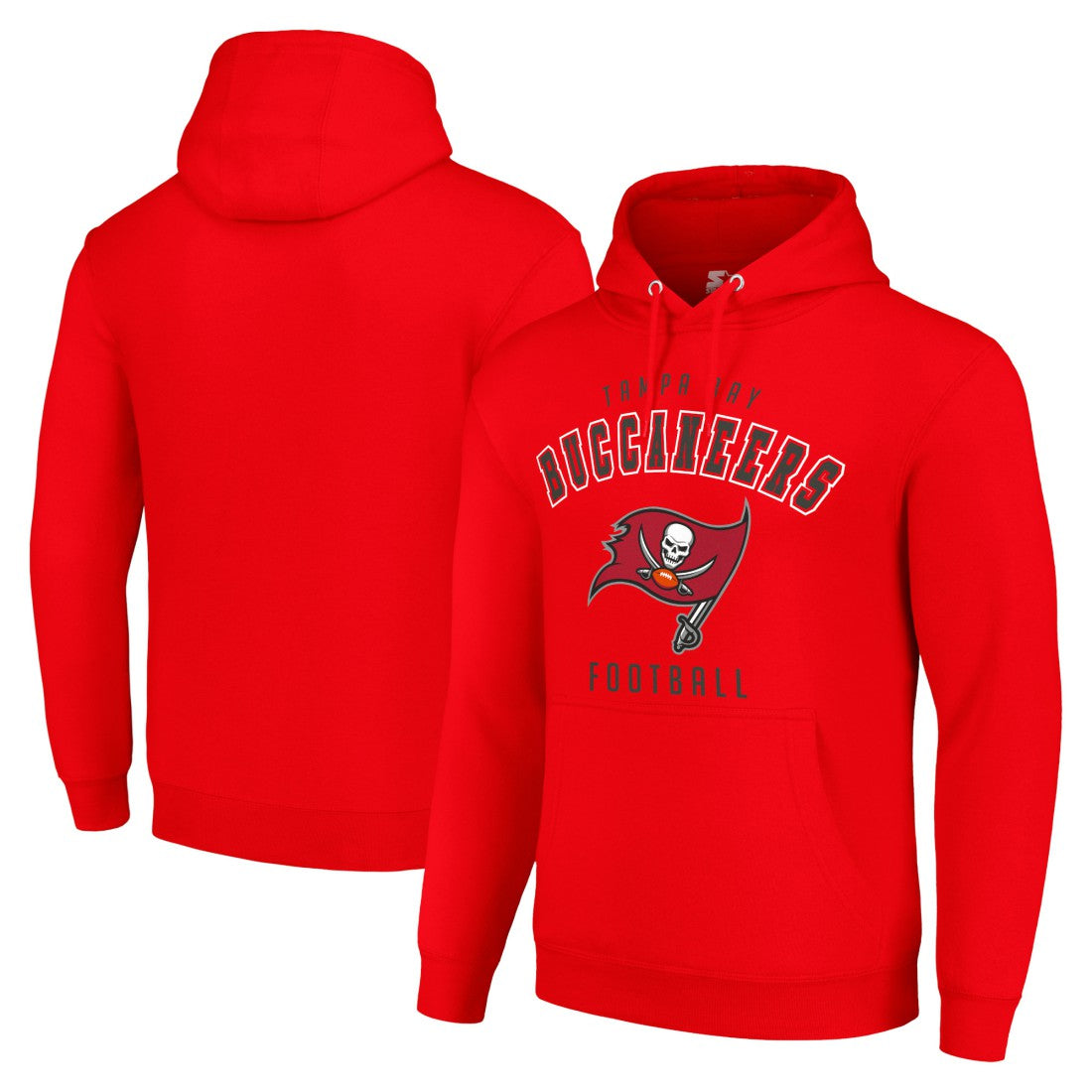 Tampa Bay Buccaneers Starter Unisex Logo Pullover Hoodie - Red online